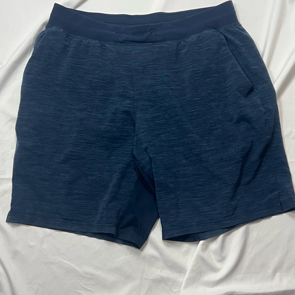 lululemon athletica Men's Navy Heather Athletic Shorts